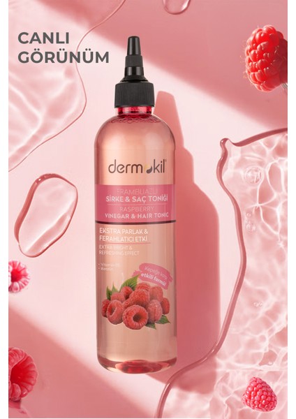 Frambuazlı ve Sirkeli Saç Toniği 400 ml