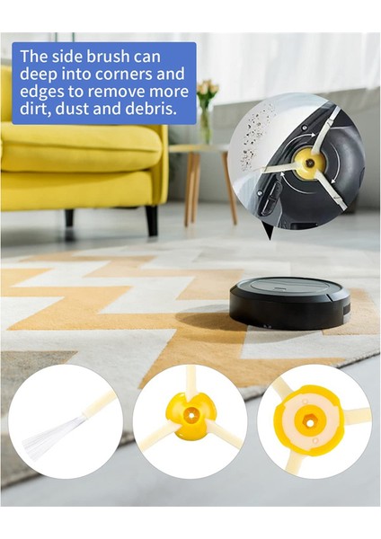 Irobot Roomba 800 900 Serisi Için, Kauçuk Fırça, Filtre, Yan Fırça (Yurt Dışından)