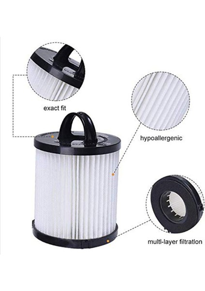 Eureka DCF21 Dcf-21 67821 68931 Için 4 Adet Hepa Filtre Aksesuarları (Yurt Dışından) modelleri