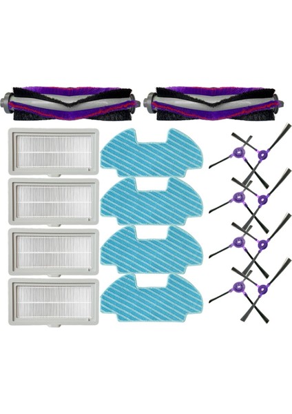 Samsung VR05R5050WK Için Silindir Fırça Yan Fırça Hepa Filtre Paspas Bezi (Yurt Dışından)