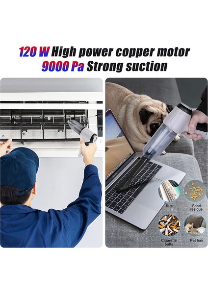 3'ü 1 Arada Bilgisayar Vakumlu Hava Üfleyici Elde Taşınabilir Hava Toz Alma Cihazı (Yurt Dışından) fiyatları