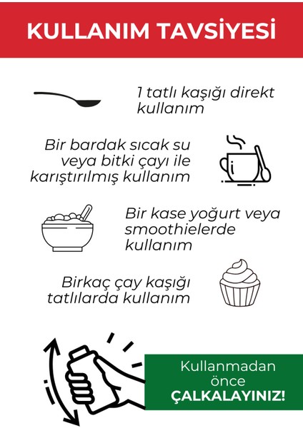 Atom Kış Şurubu Kozalak Pekmezi, Zencefil, Ekinezya ve Bitki Ekstraktları İçeren Doğal Karışım 350G