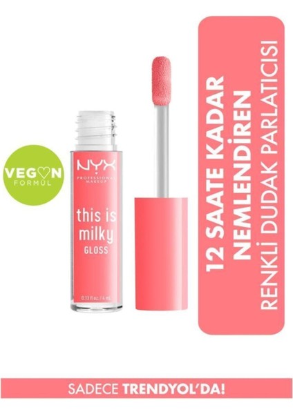 Thıs Is Milky Gloss Dudak Parlatıcısı Moo-Dy Peach