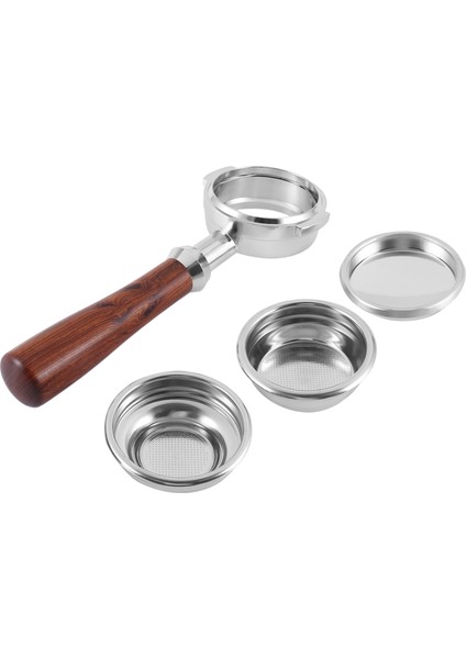 58MM Dipsiz Paslanmaz Çelik Espresso Kahve Makinesi 1 Fincan (Yurt Dışından)
