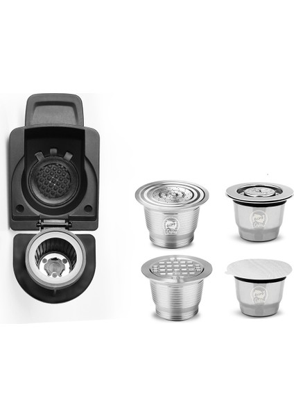 Dolce Gusto Pıccoloxs Nespresso Için Yeniden Kullanılabilir Kahve Kapsülü Adaptörü (Yurt Dışından) fiyatları