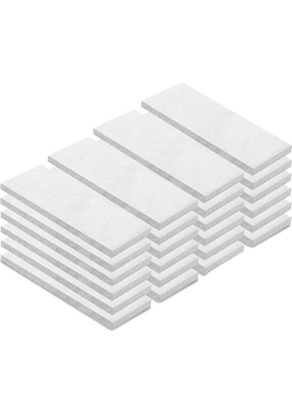 24 Adet Masaüstü Ateş Çukuru Seramik Yün Fitili 2x4.7 Inç (Yurt Dışından)