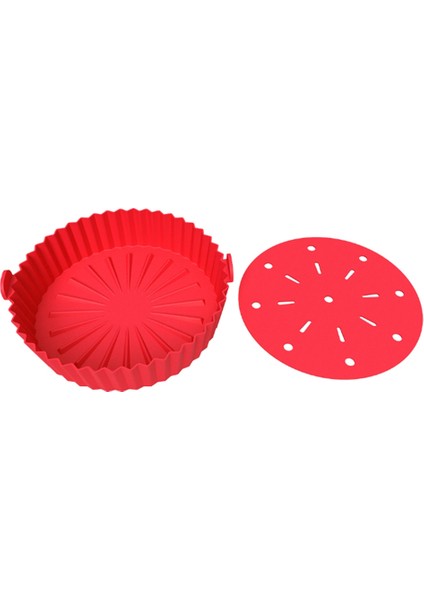 Silikon Hava Fritöz Sepeti, Gıda Güvenli Hava Fritözleri Fırın Aksesuarları (Yurt Dışından)