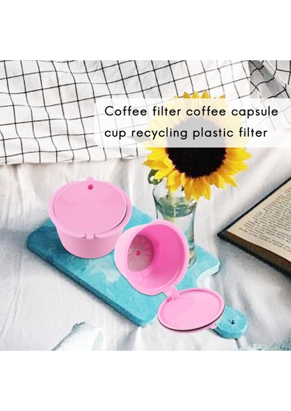 1set Doldurulabilir Kahve Kapsülleri Pod Kahve Filtresi Plastik Pembe (Yurt Dışından) fiyatları