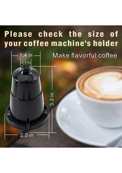 Keurig Brewer Için Yeniden Kullanılabilir K-Cup Kahve Pod Tutucu Yedek Parçası (Yurt Dışından) modelleri