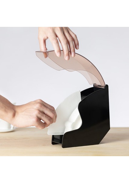 V60 Filtre Kağıdı Depolama Raf Tutucu/konik Kutu Için Büyük Kapasite 2-4 Porsiyon (Yurt Dışından) fırsatları