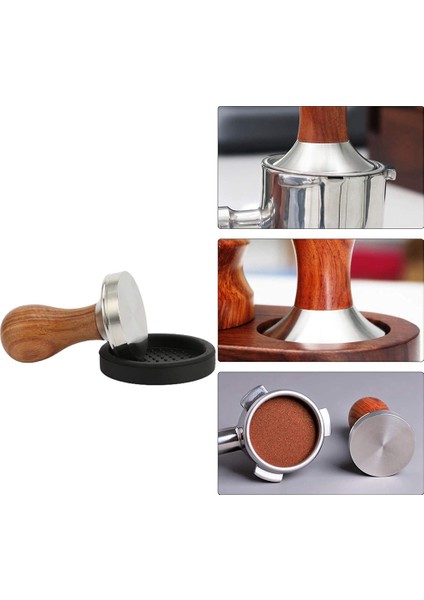 Kahve Tamper Seti, Espresso Kahve Tamper, Kahve Presleyici, 53MM (Yurt Dışından) fırsatları