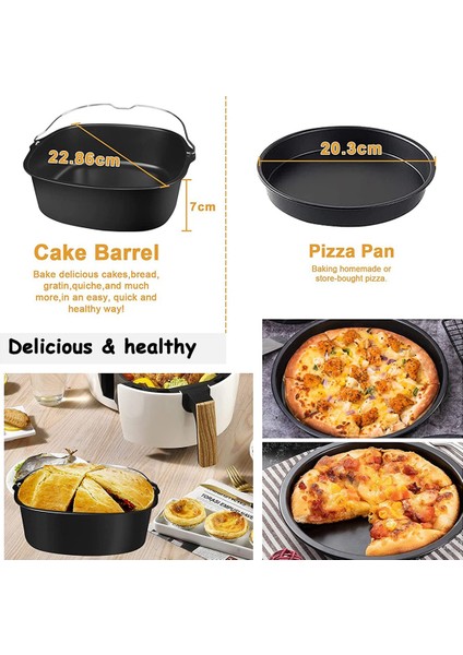 Kare Hava Fritözü Aksesuarları, Cosori Ninja Phillips Için (Yurt Dışından) modelleri