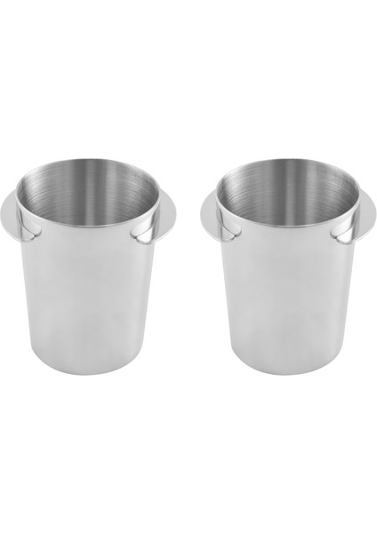Dozaj Kupası Kahve Koklama Kupası Toz Besleyici 51MM Gümüş (Yurt Dışından)