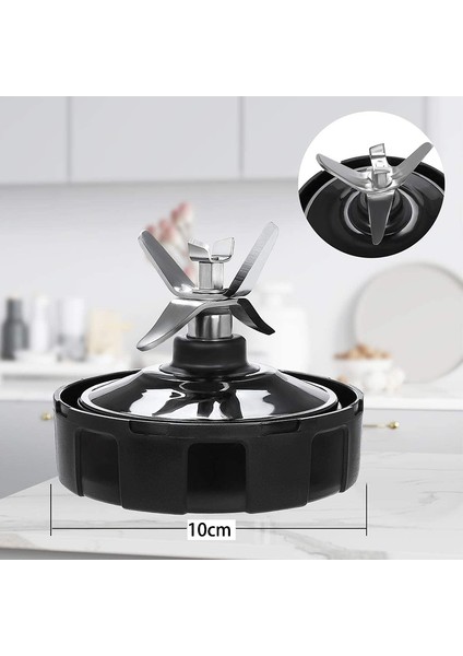 Nutri Ninja Auto-Iq BL660 BL663 BL663CO Için 6 Fins Blender Bıçağı (Yurt Dışından) indirimleri