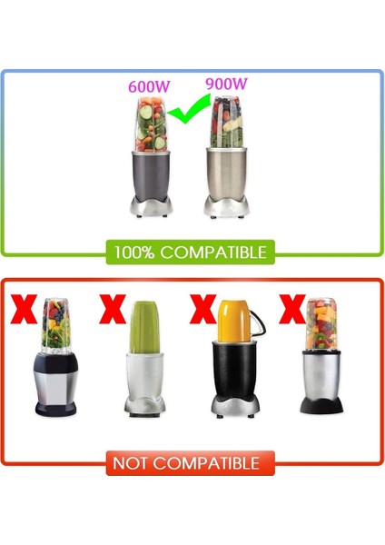 Nutribullet Blender Kapları ve Bıçak Parçası Için Yedek 32OZ (Yurt Dışından)