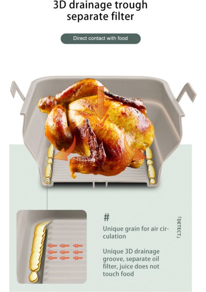 Silikon Airfryer Kaplamaları, Airfryer Sepeti A (Yurt Dışından) indirimleri