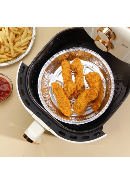 100 Adet Hava Fritözü Buharlı Pişirme Astarları Pişirme Aracı Mutfak Malzemeleri 20CM (Yurt Dışından) modelleri