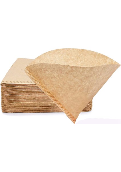 V60 Boyut 01 Tek Kullanımlık Konik Kahve Filtre Kağıdı Için Küçük Kahve Filtresi (Yurt Dışından)