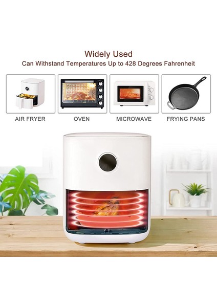 50 Adet Air Fryer Parchment Kağıdı, Pişirme, Barbekü Için Maşa ve Eldivenler (Yurt Dışından) indirimleri