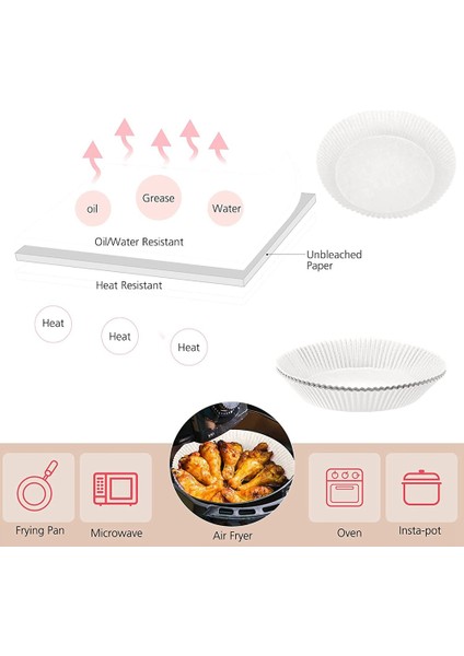 Hava Fritözü Özel Kağıdı, Yağ Emici Levhalar, Kek Kalıbı B Için Kağıt (Yurt Dışından) modelleri