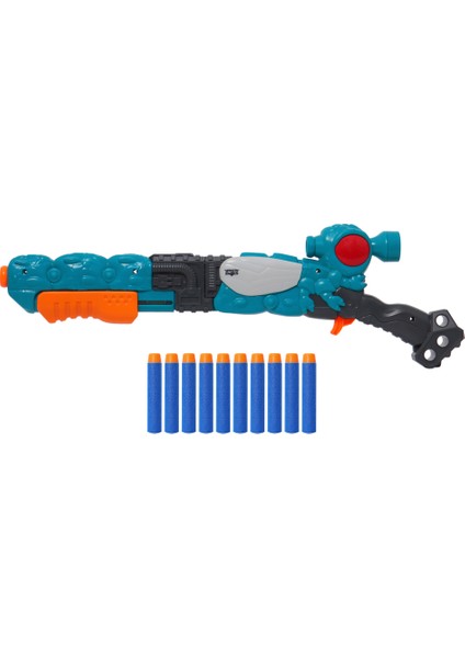 Allien- Gen Sonic Flytrap 10 Atış Dart Fırlatıcı Set