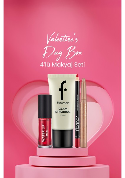 Valentine's Day Box Makyaj Seti