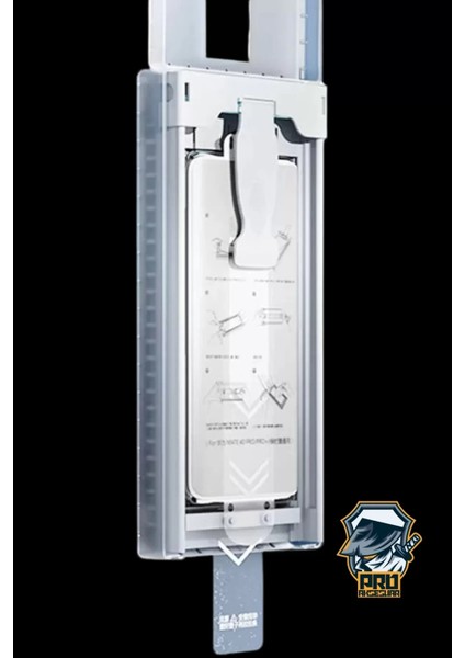 Samsung Galaxy S22-S23 Ultra Kolay Uygulama Aparatlı Kavisli Tam Kaplayan Ekran Koruyucu Zore Easy Body