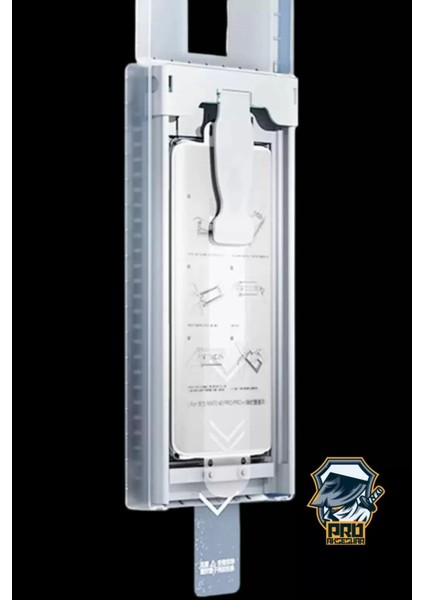 Samsung Galaxy S22-S23 Ultra Kolay Uygulama Aparatlı Kavisli Tam Kaplayan Ekran Koruyucu Zore Easy Body