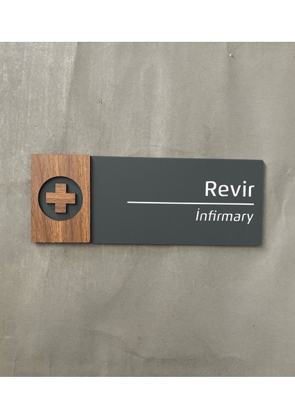 Ceviz Serisi Revir Yönlendirme Levhası