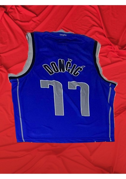Doncıc Dallas Yetişkin Basketbol Forması Terletmeyen Nefes Alan