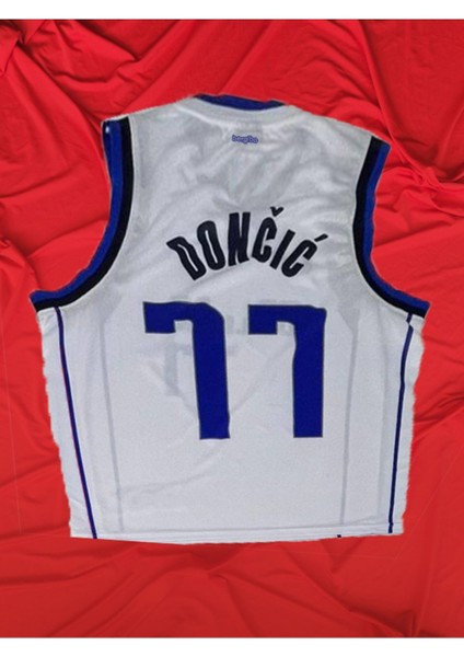 Doncıc Dallas Yetişkin Basketbol Forması Terletmeyen Nefes Alan