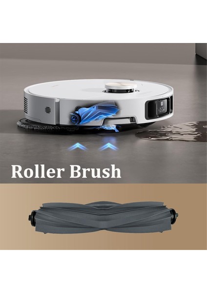 Dreame X40 Ultra, X40 Pro, S30 Pro Ultra Robot Süpürge Yedek Parçaları Ana Yan Fırça Hepa Filtresi Için Aksesuar Kiti (Yurt Dışından)