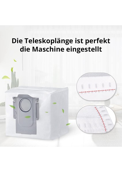 Max/ Max+ Için Elektrikli Süpürge Torbası, Yedek Toz Torbası Aksesuarları (Yurt Dışından)