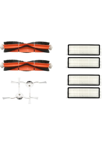 Yan Fırça Ana Fırça Hepa Filtre Vakum 2/1 S S50 Robotlu Süpürge Aksesuarları Paspas Bezi (Yurt Dışından)