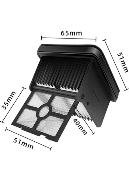 Dreame H12 PRO/H12 Çift Elektrikli Süpürge Yedek Yedek Parça Rulo Fırça Hepa Filtre Aksesuarları (Yurt Dışından)