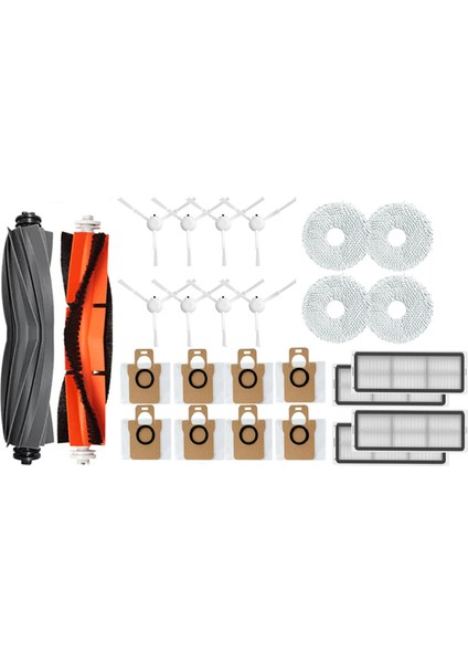 Omni 1s B101CN Robot X10+ Robot Için L10S Ultra / S10 Pro Elektrikli Süpürge Için 28PCS Yedek Kit (Yurt Dışından)