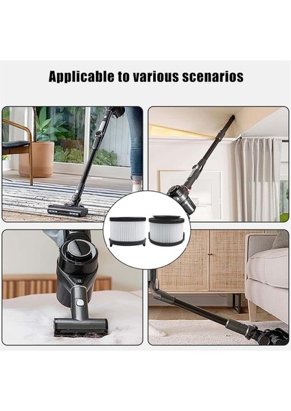 10 Adet Hepa Filtre Levoit Vortex Iq 40-Rf Akülü Elektrikli Süpürge Yıkanabilir Ön Filtre Sonrası Filtre Değiştirilebilir Parçalar (Yurt Dışından)