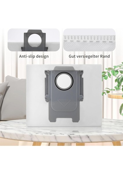 Roborock S7 Maxv Ultra / S7 Pro Ultra / Q7 Max / Q7 Max+/q7 Max+Plus / S8+/q5+ Elektrikli Süpürge Için Elektrikli Süpürge Torbaları (Yurt Dışından)