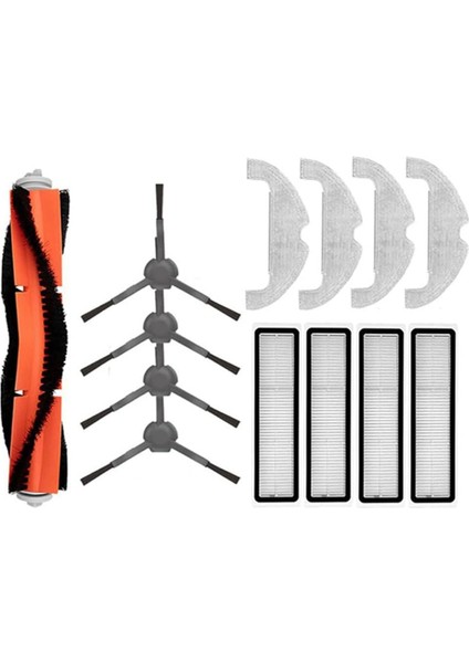 Xiaomi Mi Robot Vakum Paspas 2 Ultra STYTJ05ZHM Elektrikli Süpürge Ana Yan Fırça Hepa Filtre Paspas Bezi Aksesuarları (Yurt Dışından)