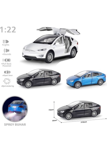 HCL-511A Çek Bırak 1:22 Sesli ve Işıklı Buharlı Tsl Metal Araba -Vardem Oyuncak fırsatları