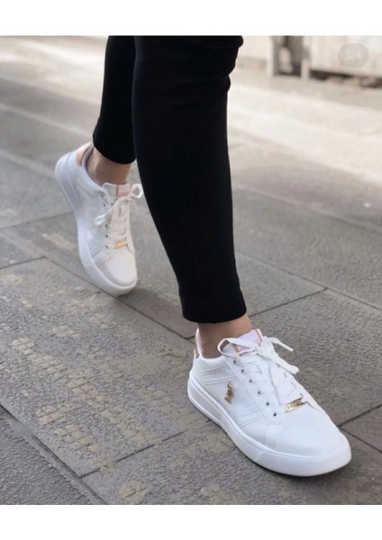 Exxy Beyaz Kadın Sneaker Spor Ayakkabı fiyatları