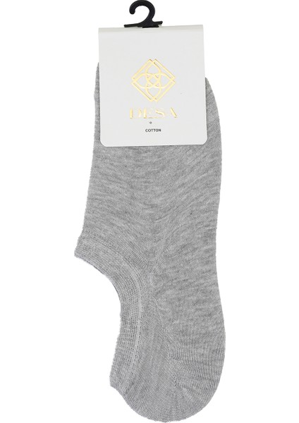 Gri Erkek Bambu Sneaker Çorap