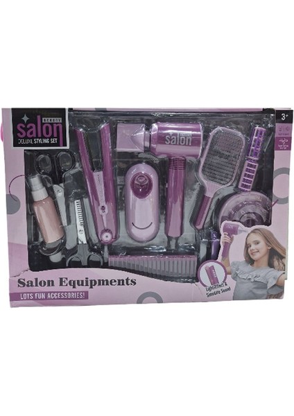 Kutulu YLQ089 Pilli Güzellik ve Saç Seti 12PCS