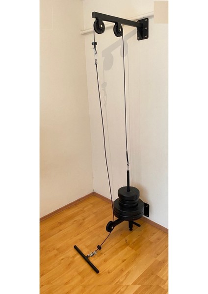 Duvar Tipi Cable Crossover Lat Puldown & Pushdown ,row ,biceps ,triceps Omuz Çalışma Istasyonu