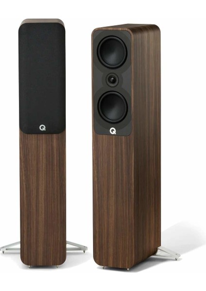 5040 Kule Tipi Hoparlör Santos Rosewood Ahşap Renk (Bir Çift Fiyatıdır)