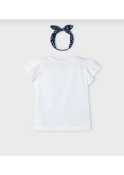 Kız Çocuk Saç Bantlı Tişört 3089 fiyatları