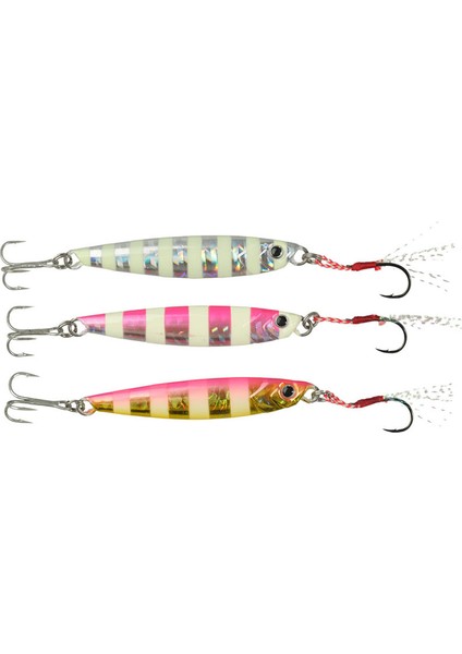 Jig King Zebra Mix 3 Adet Jig Yem Ağırlık (Gr) : 20GR