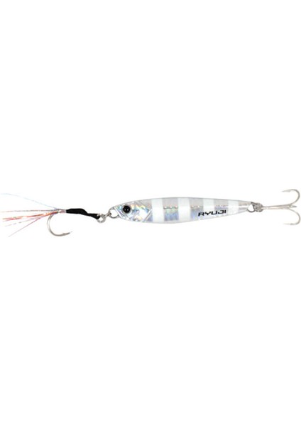 Jig King 40GR Jig Yem Renk : Zebra Glow