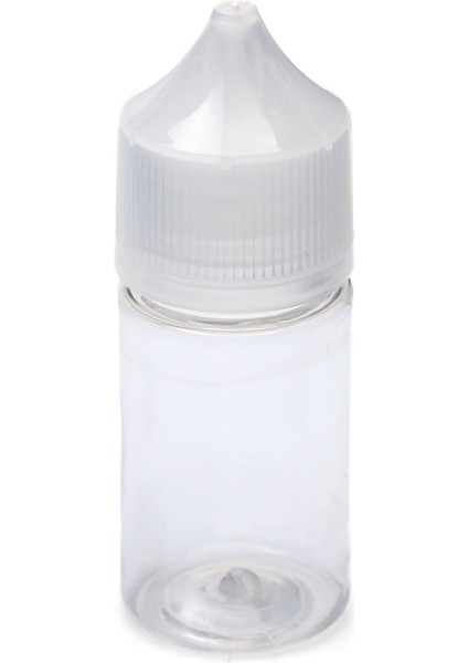 30 ml Pe Şeffaf Gorilla Şişe Beyaz Şişe, 12 Adet, Plastik Şişe, Likit Şişesi
