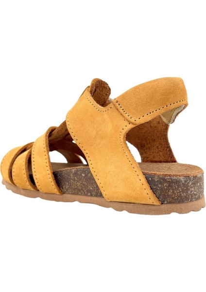 Örgülü Mantar Taban Erkek Sandalet Cat Nubuk modelleri